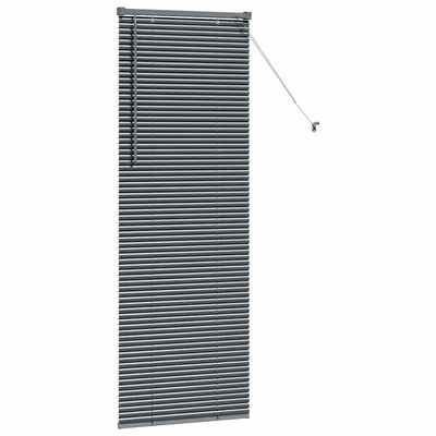 Żaluzje weneckie Ciemnoszary 175 x 60 cm Aluminium
