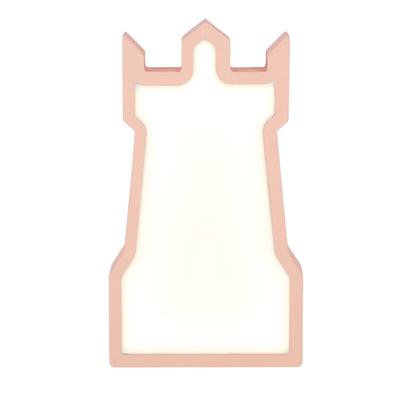tower lampa stołowa dla dziecka led iq kids różowy