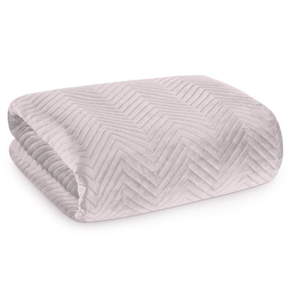 Narzuta Chon pudrowy róż 70x160