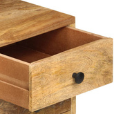 vidaXL Szafka pod TV, 110 x 35 x 40 cm, lite drewno mango