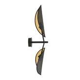 Kinkiet VENE K2 BLACK/GOLD