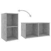 vidaXL Szafka pod TV, szarość betonu, 72x35x36,5 cm