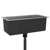 Ręcznie robiony zlew kuchenny, stal nierdzewna