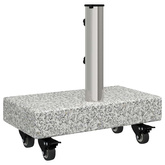 Podstawa do parasola Szary 45 x 25 x 45 cm Granit
