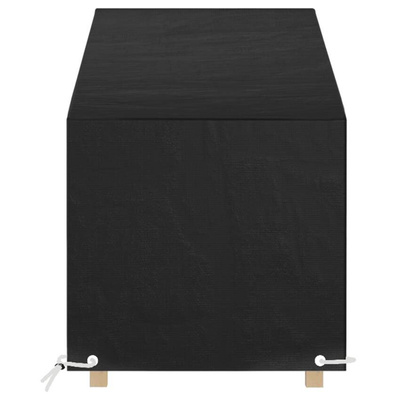 vidaXL Pokrowiec na leżak ogrodowy, 12 oczek, 205x75x40/70 cm, PE