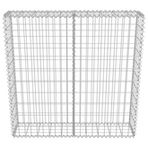 Ściana gabionowa z pokrywami, stal galwanizowana, 100x20x100 cm