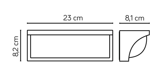 Lampa elewacyjna MN19301
