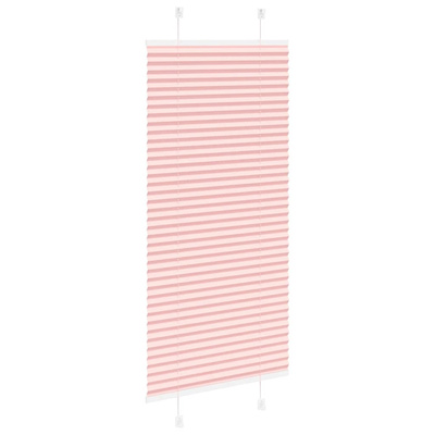 Roleta plisowana różowa 55x150 cm Szerokość tkaniny 54,4cm