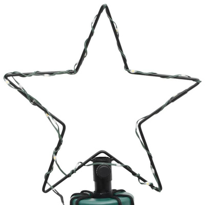 vidaXL Choinka z metalowym słupkiem, 1400 kolorowych diod LED, 5 m