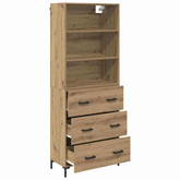 Highboard Dąb rzemieślniczy 69,5 x 34 x 180 cm