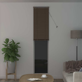 Żaluzja wenecka Ciemnobrązowy ze wzorem 213 x 50 cm 25 mm PVC