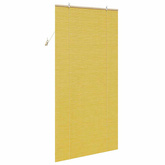 Roleta żółty 100 x 220 cm Bambus