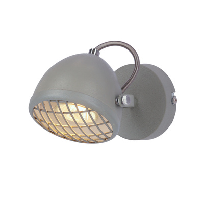 Lampa ścienna kinkiet 1X50W GU10 betonowy szary PENT 91-67999