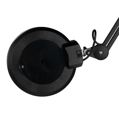 Lampa lupa led S5 + statyw led reg. natężenie światła czarna 128923