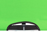 vidaXL Dwuosobowy leżak, składany, zielony, stal