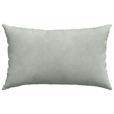 Poduszki na sofę 2 pcs Jasnoszary 50 x 30 cm Tkanina sztruksowa