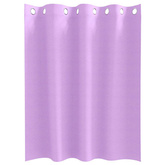 Firany blackout z kółkami 2 pcs Fioletowy 140 x 140 cm