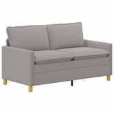 Sofa jasnoszary 156 x 81 x 87,5 cm tkanina