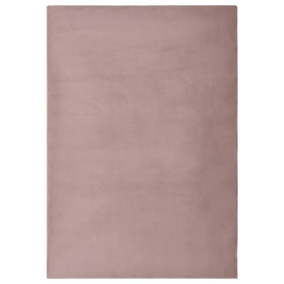 vidaXL Dywan ze sztucznego futerka królika, 180x270 cm, brudny róż