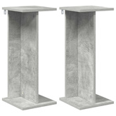 Stojak na rośliny 2 pcs Betonowy Szary 25 x 25,5 x 60,5 cm