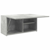 Wisząca szafka łazienkowa, szarość betonu, 60x25x30 cm