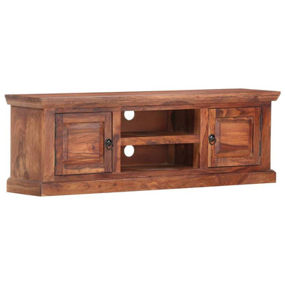vidaXL Szafka pod TV, 120x30x40 cm, lite drewno sheesham