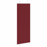Roleta plisowana Bordowy Czerwony 75x200 cm Szerokość tkaniny