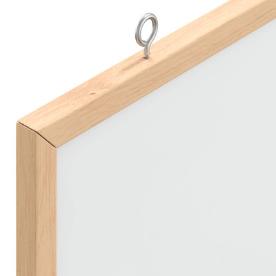 Tablica magnetyczna z ramą z litego drewna sosnowego 40x30 cm