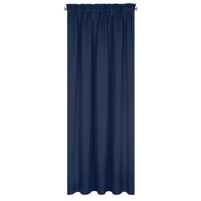 Zasłona Logan granatowa 135x270 model standard