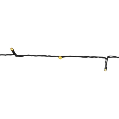 Lampki solarne LED, 2 girlandy lampek, ciepły biały