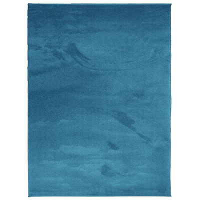 vidaXL Dywan OVIEDO z krótkim włosiem, turkusowy, 240x340 cm