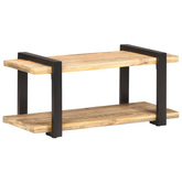 vidaXL Szafka pod TV, 90x40x40 cm, surowe drewno mango