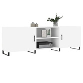 vidaXL Szafka pod TV, biała, 150x30x50 cm, materiał drewnopochodny model standard