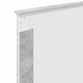Ramka łóżka Betonowy szary 90 x 190 cm Drewno inżynieryjne
