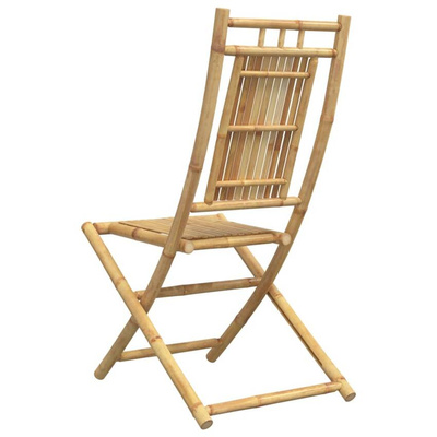 vidaXL Składane krzesła ogrodowe, 6 szt., 46x66x99 cm, bambusowe