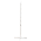 Drewniana choinka do udekorowania, biała, 150 cm, sosnowa
