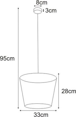 Lampa wisząca K-4641 z serii SOUL BLACK