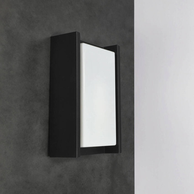 Ogrodowa oprawa elewacyjna kinkiet ATEA BLACK E27 czarny IP44 EDO777364 EDO Solutions