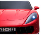 Auto na akumulator YSA021A Światła LED MP3 Czerwony Lakierowany