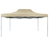 Namiot Imprezowy Kremowy 291 x 431 x 315 cm Materiał Oxford