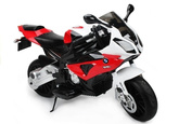 Motor Na Akumulator BMW S1000RR Dla Dzieci Czerwony Trójkołowy
