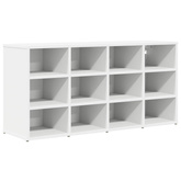 Szafka na buty Biały 103 x 30 x 51 cm Materiał drewnopochodny