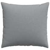 Poduszki na sofę 2 pcs Jasnoszary 50 x 50 cm tkanina