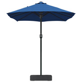 Parasolka ogrodowa 385 x 209 x 244 cm Poliester i Stal