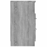Szafki nocne 2 szt. Szary Sonoma Medium Engineered Wood