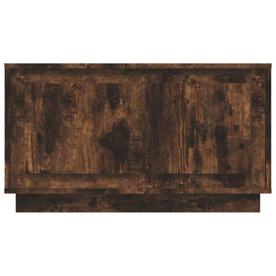 vidaXL Szafka pod TV, przydymiony dąb, 80x35x45 cm