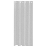 Firany Voile 2 pcs Jasnoszary 260 x 140 cm Poliester