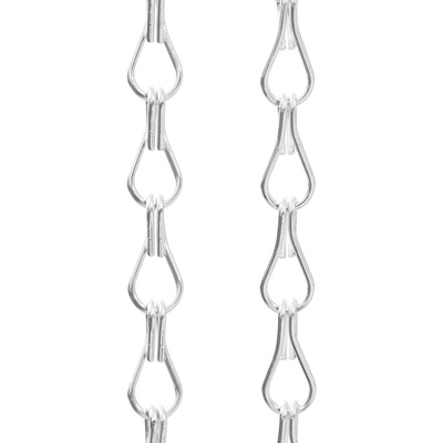 Moskitiera łańcuchowa do drzwi, 100x212 cm, aluminium