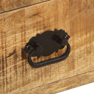 Szafka pod TV, 120x35x45 cm, lite drewno mango