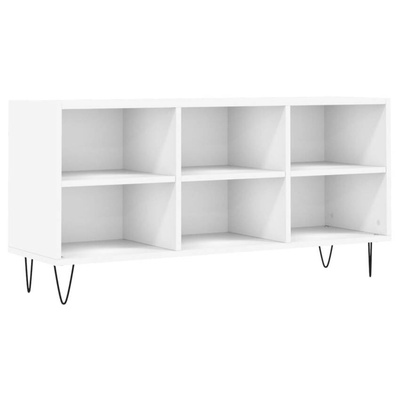Szafka pod TV, biała, 103,5x30x50 cm, materiał drewnopochodny vidaXL